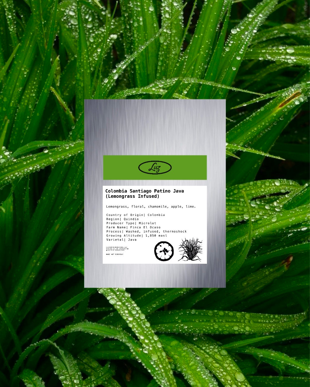 COLOMBIA PATINO (LEMONGRASS INFUSED)